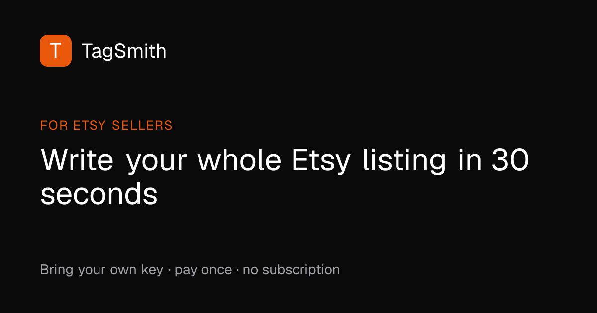 TagSmith screenshot